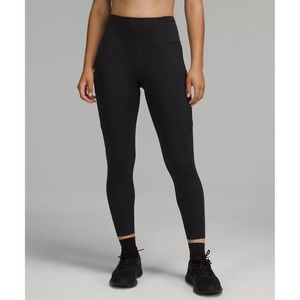 Lululemon Fast and Free High Rise 25” Black Leggings